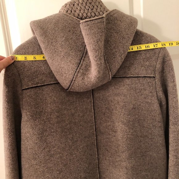 Made in Austria Women's Boiled Wool Three-Quarter Coat - Picture 6 of 7